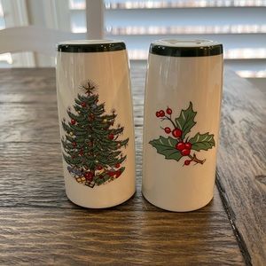 Vintage Cuthbertson Original Christmas Tree Salt & Pepper shakers